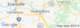 Owensboro map